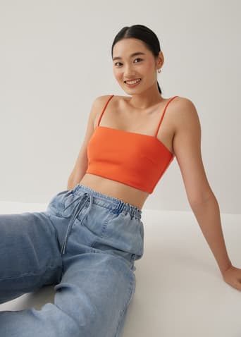 Jaelia Crop Camisole Top