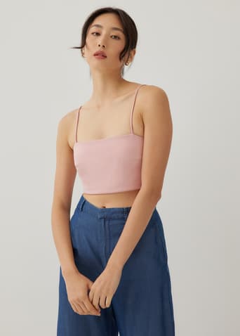 Jaelia Crop Camisole Top