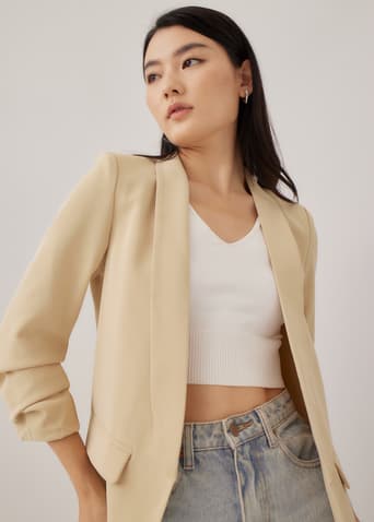 Auria Shawl Collar Blazer