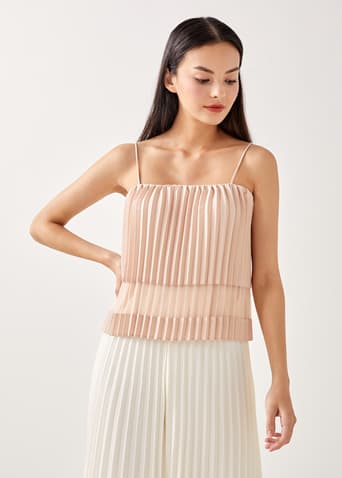 Chrissy Pleated Camisole