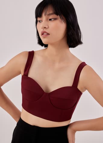 Aideen Classic Padded Bustier Top
