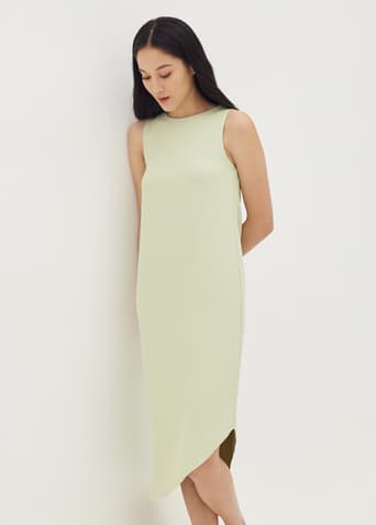 Palmer Asymmetrical Column Dress