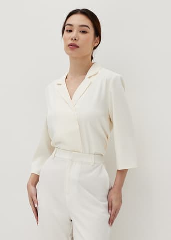 Maryanne Double Breasted Tailored Blouse