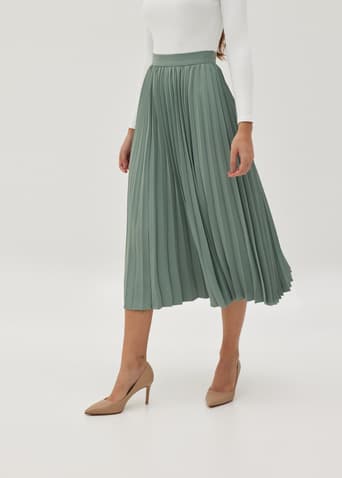 Zarielle Sunray Pleated Skirt
