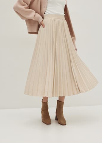 Zarielle Sunray Pleated Skirt