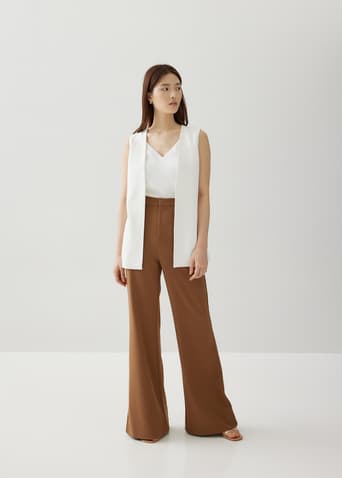Evangeline Mock Blazer Top