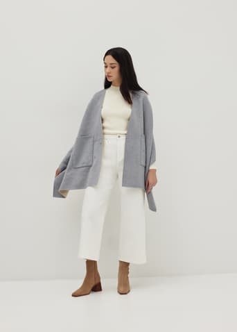 Juliette Double-faced Wool Blend Cape