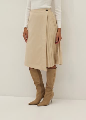 Doris Adjustable Pleated Skirt