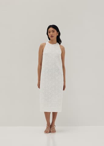 White evening deals outfit