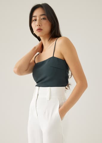 Hermione Padded Knot Back Top