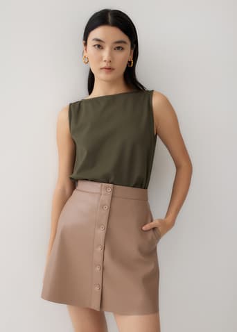 Andi Relaxed Jersey Tank