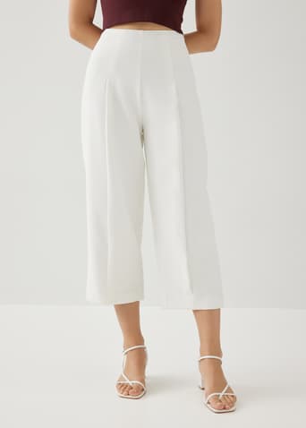 Jayde Straight Leg Pleat Trousers