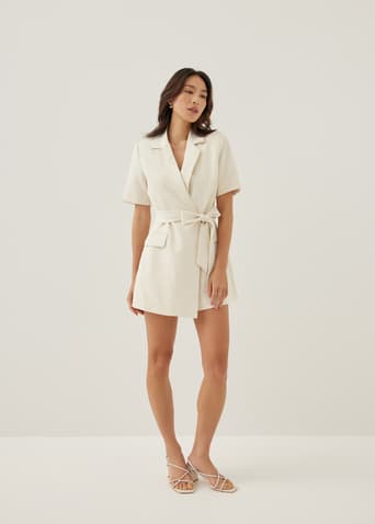 Mariz Tailored A-line Romper