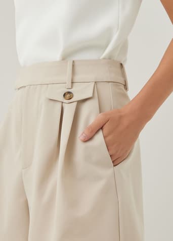 Doreen Tailored A-line Shorts