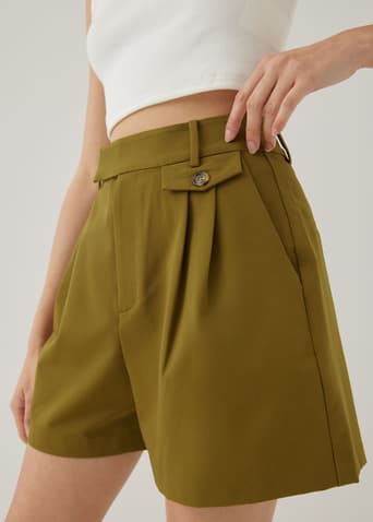 Doreen Tailored A-line Shorts