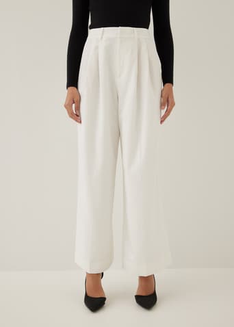 Thalie Tailored Wide Leg Pants