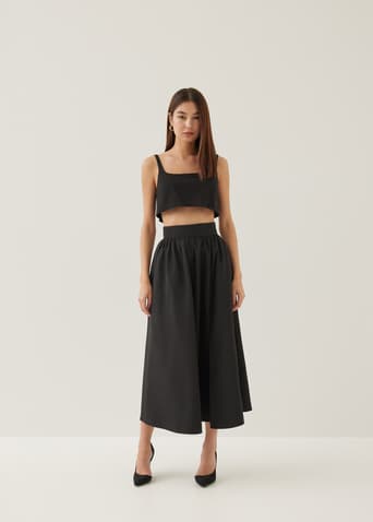 Veera Padded Cropped Tank Top