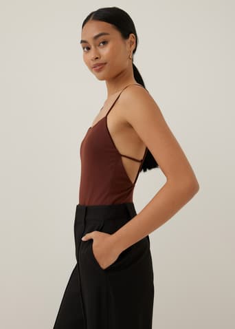 Azalea Padded Jersey Bodysuit