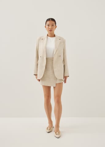 Lolly Tailored Tweed Blazer