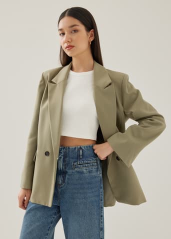 Gerty Tailored Tie Back Blazer