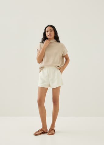 White shorts clearance sale