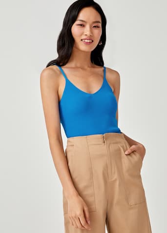 Adeline Ribbed Camisole Top