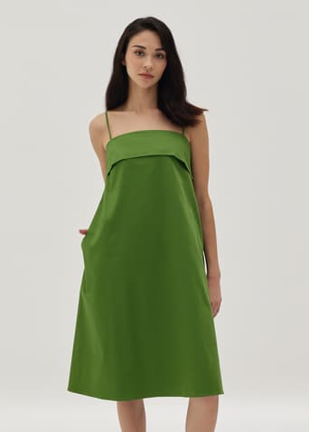 Monet Tie Back Swing Dress