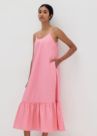 Philippa Cotton Ruffle Maxi Dress