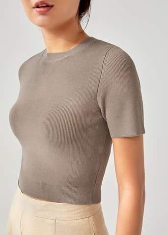 Amaia Knit Crop Top