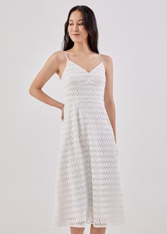 Klaudia Crochet Lace Dress