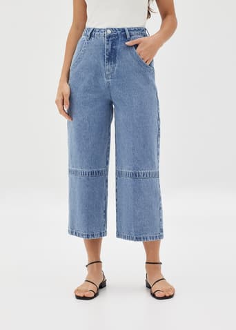 Gefen Front Panel Denim Jeans