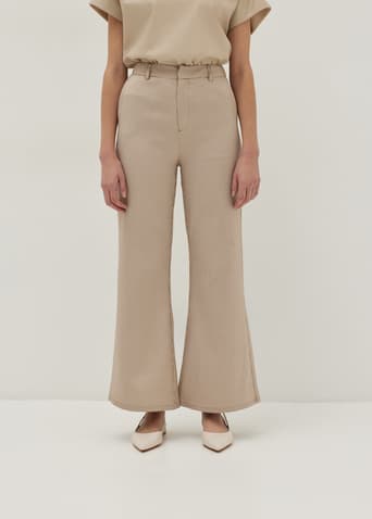 Grazia Houndstooth Flare Pants
