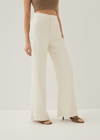 Emory Textured Flare Pants