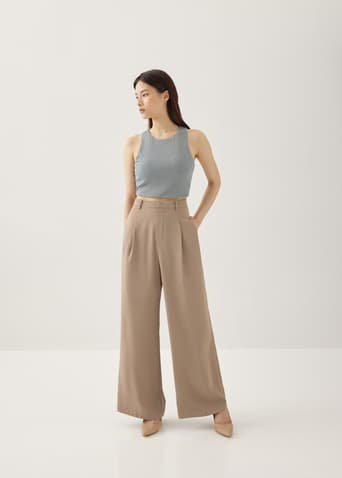 Celina Tailored Straight Leg Pants