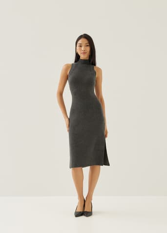 Katrin Turtleneck Midi Dress