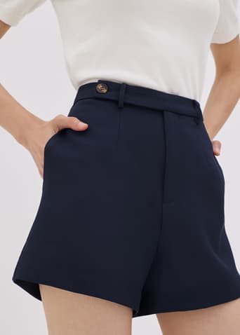 Shirlene High Waist Shorts