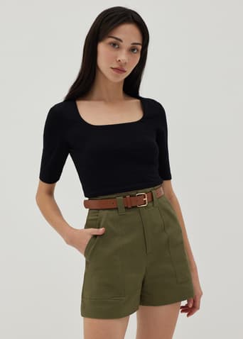 Wesson Belted Shorts