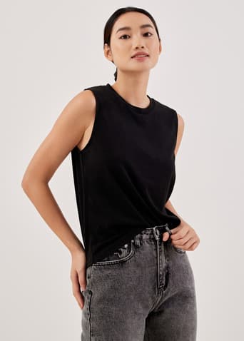 Reign Crew Neck Tank Top