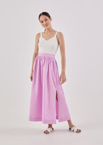 Maevee Elastic Maxi Skirt
