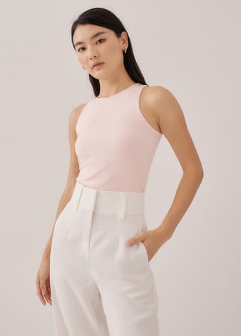 Alia Round Neck Tank Top