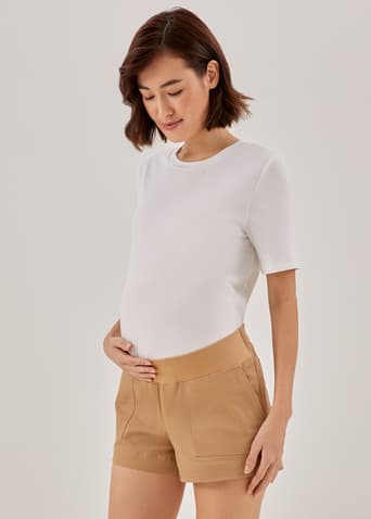 Aldari Maternity Supima Cotton Tee