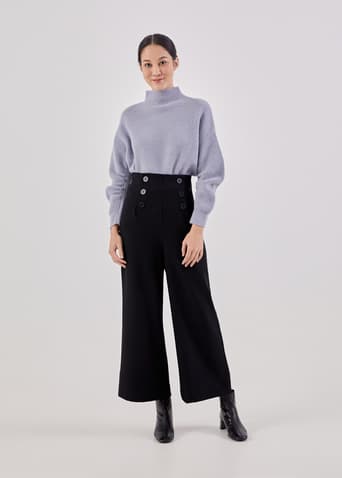 Terra Double Breasted Straight Leg Trousers