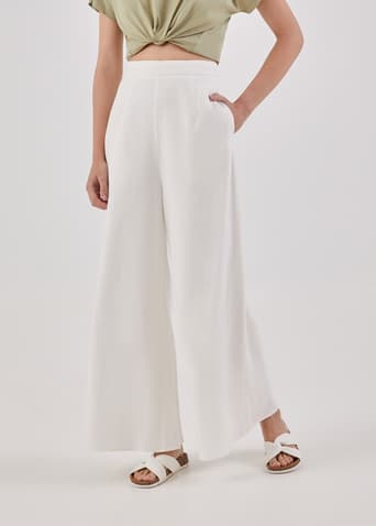 Elka Regular Palazzo Pants