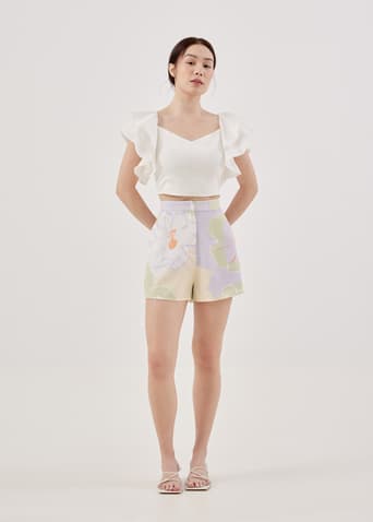 Camari Tailored Shorts in Buds Of Joy