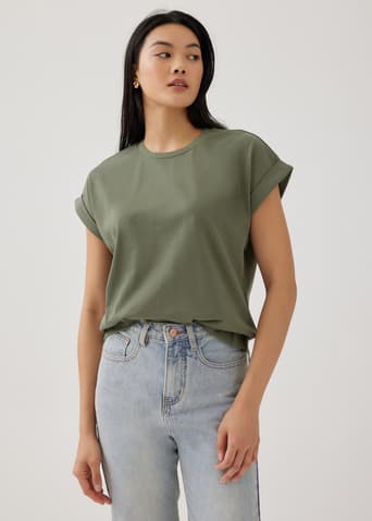 Zosia Relaxed Jersey Top