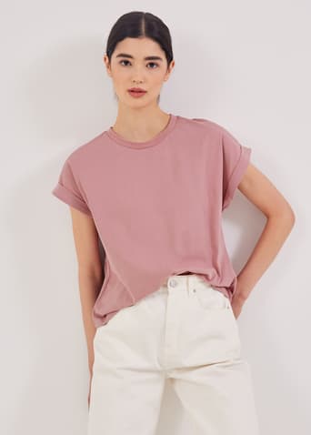 Zosia Jersey Relaxed Top