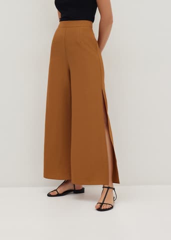 Zaylie Side Slit Pants