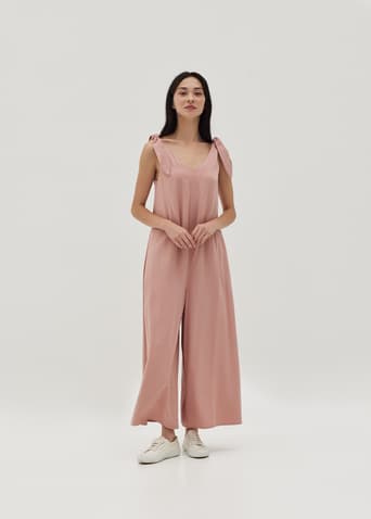 Seanna Maternity Nursing Tencel Jumpsuit