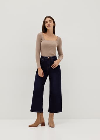 Safina Wide Leg Stretch Jeans