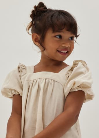 Delayla Cotton Frill Top